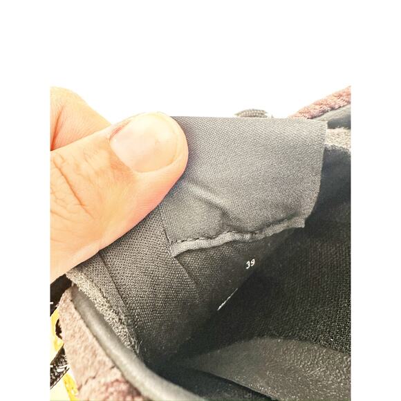 Rag & Bone Retro Runner Brown Ribbed Suede Low Top Sneakers Size 39 - Picture 3 of 7